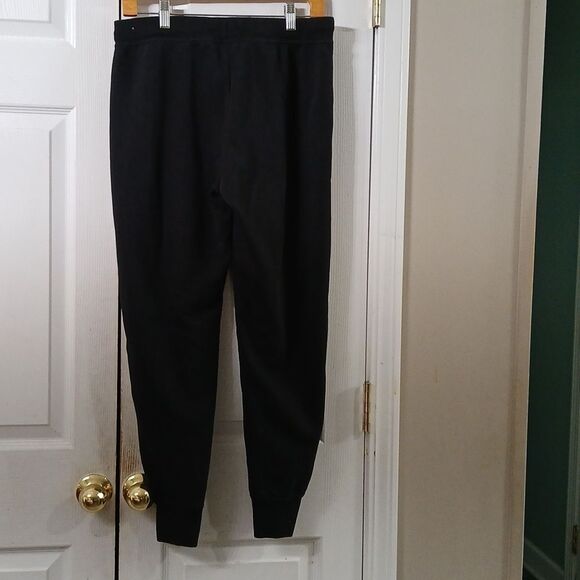 Nike  DRI FIT black sweatpants joggers drawstrings Sz M NWOT - Picture 4 of 7